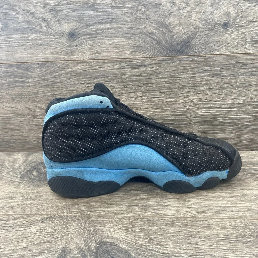 Air Jordan 13 Xlll Retro Youth GS Black University Blue Sneakers Sz 5Y 884129-04